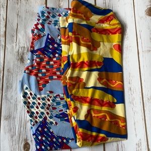 NWT Tween 4th of July leggings